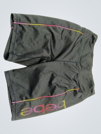 bebe Sport Gray Athletic Shorts