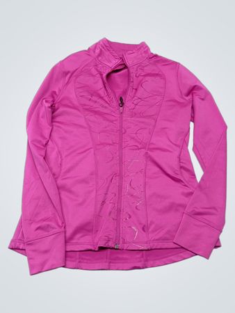 Athletic Works Pink Zip-Up Athletic Jacket
