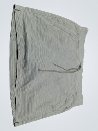 ALHETA Gray Striped Skirt