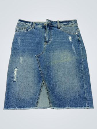 Blue Denim Skirt