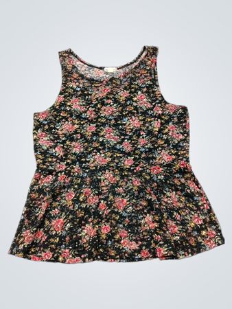 Floral Sleeveless Top