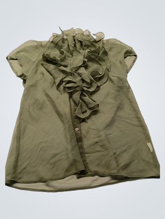 Saint Tropez Green Blouse
