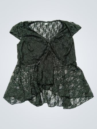 Black Lace Top