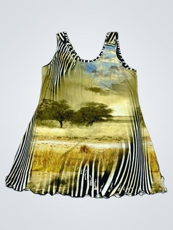 Lorenzo Safari Print Dress