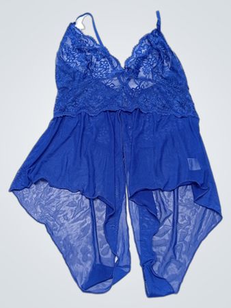 Blue Lace Bodysuit