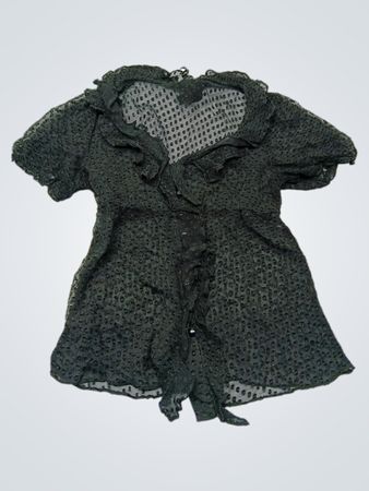 BZD Black Lace Top