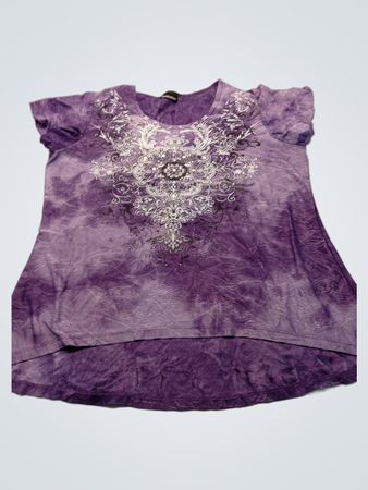 Initiatives Purple Tie-Dye Shirt
