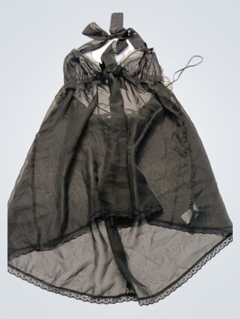 Black Lace Chemise