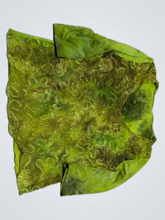 Green Tie-Dye Shirt