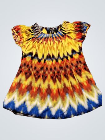 Valerie Stevens Petit Tie-Dye Blouse