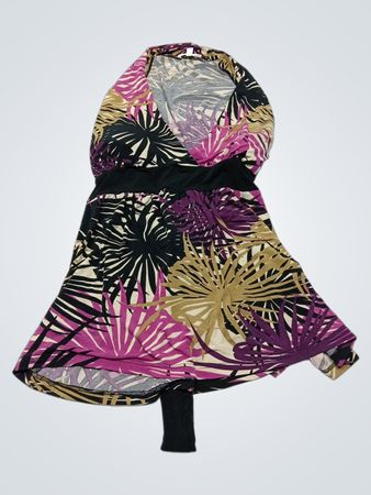 Multicolored Floral Dress