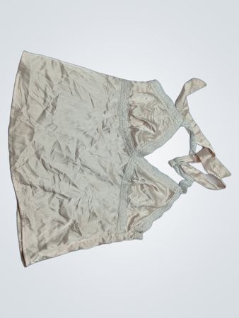 Beverly & Beck Lace Trim Satin Bralette