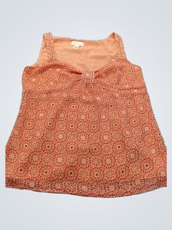 LOFT Geometric Print Sleeveless Top