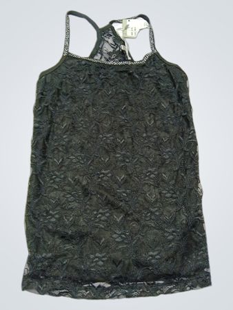 Oxygene Black Lace Cami Top
