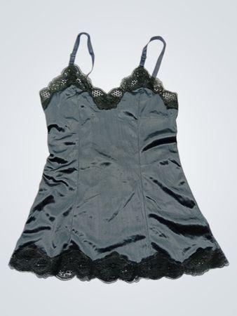 Black Lace Trim Camisole