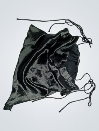 H&M Black Satin Cami Top