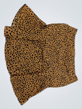 Stradivarius Leopard Print Skirt