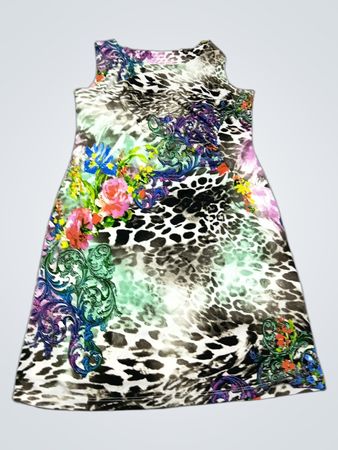 Libra Floral Animal Print Dress