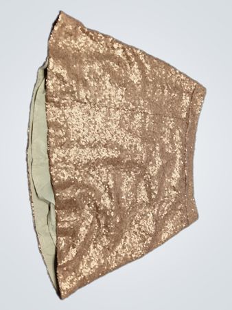 Gold Sequin Skirt