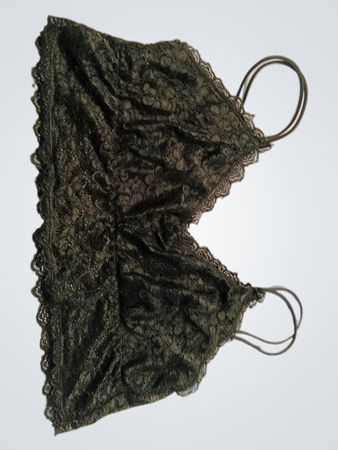 Black Lace Bra