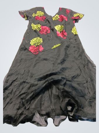 TZINA Floral Gray Dress