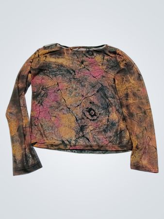 Tie-Dye Long-Sleeve Shirt