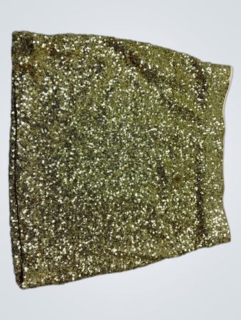 Gold Sequin Skirt
