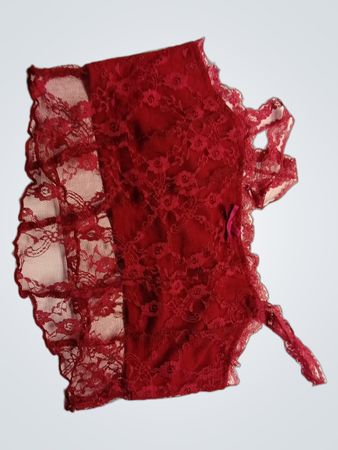 Red Lace Panty