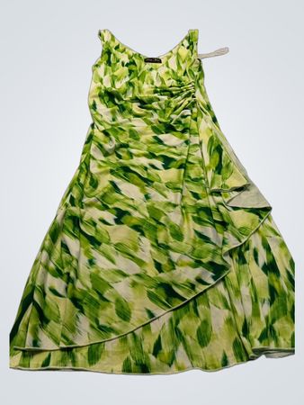 Fung Ying Green Printed Dress