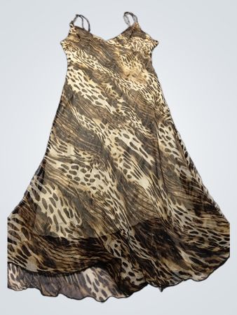 Animal Print Maxi Dress