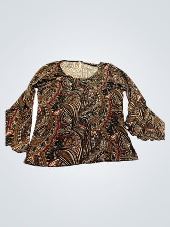Susan Lawrence Paisley Blouse