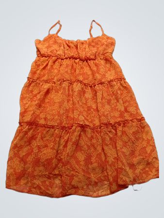 Trixxi Orange Floral Sundress