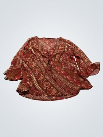 Marks & Spencer Floral Wrap Blouse