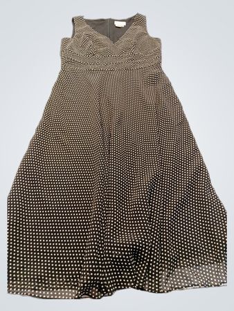 Black and White Polka Dot Dress