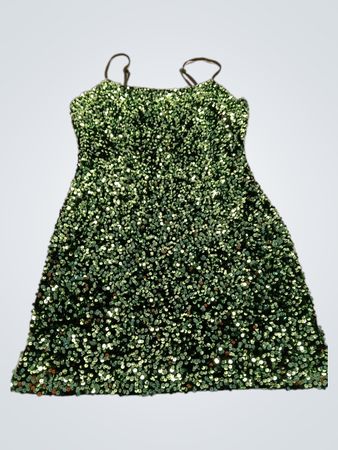 Green Sequin Dress