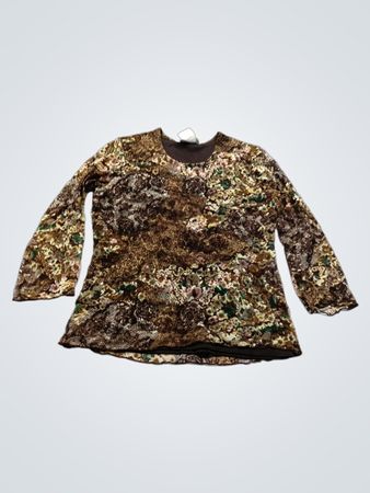 Laura Floral Long-Sleeve Top