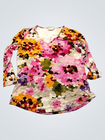 Skimra Floral V-Neck Top