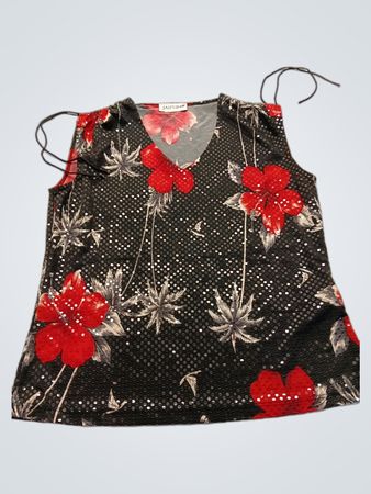 Jaipur Floral Sequined Top