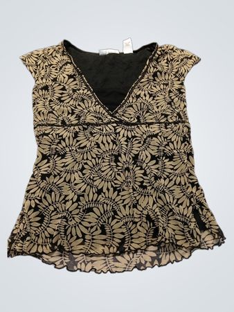 Blouse with Floral Pattern