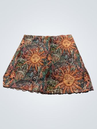 Sun Print Skirt