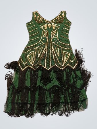 Green Sequined Dress