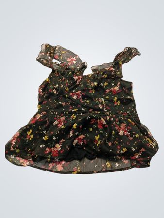 Floral Ruffled Dress