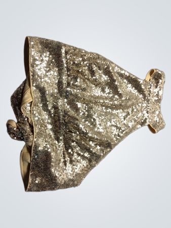 Amisu Sequined Halter Top