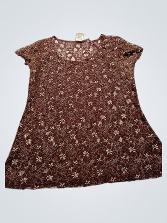 Fred David Lace Top