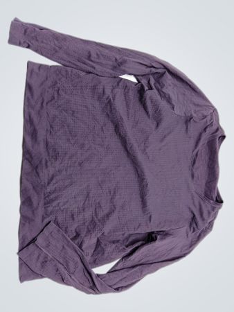 Athleta Purple Long-Sleeve Top