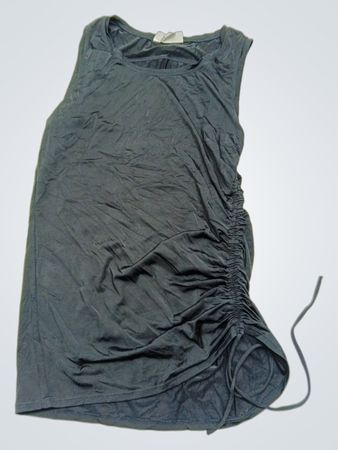 Athleta Gray Ruching Tank Top