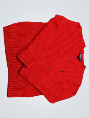 Red Polo Sweater
