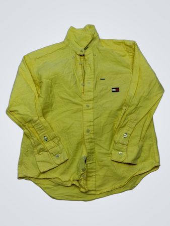 Tommy Hilfiger Yellow Button-Down Shirt
