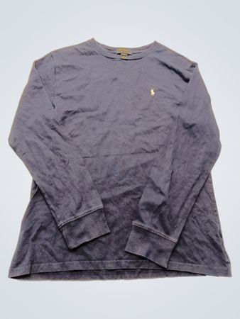 Polo Ralph Lauren Navy Long-Sleeve Crewneck T-Shirt