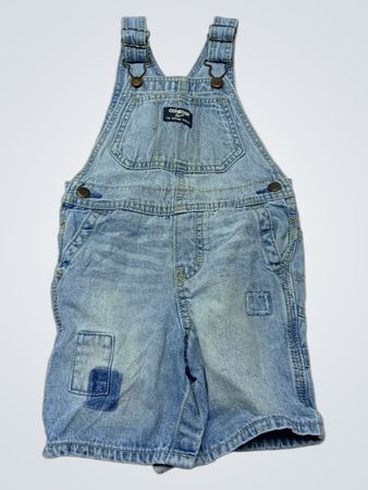OshKosh B'gosh Denim Short Overalls